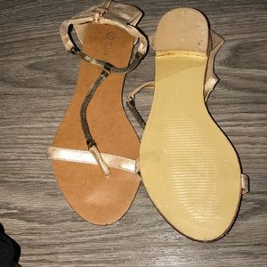 Gold Sandal